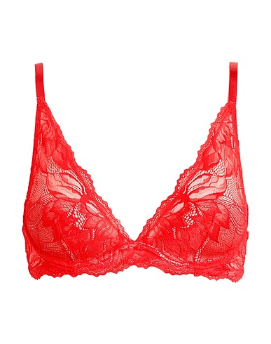 CALVIN KLEIN UNDERWEAR Bra LIGHT LINED PLUNGE
 Red 86% Nylon, 14% Elastane