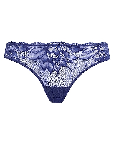 CALVIN KLEIN UNDERWEAR Brief THONG
 Slate blue 82% Recycled nylon, 18% Elastane