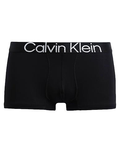 CALVIN KLEIN UNDERWEAR Boxer LOW RISE TRUNK
 Black 92% Polyester, 8% Elastane