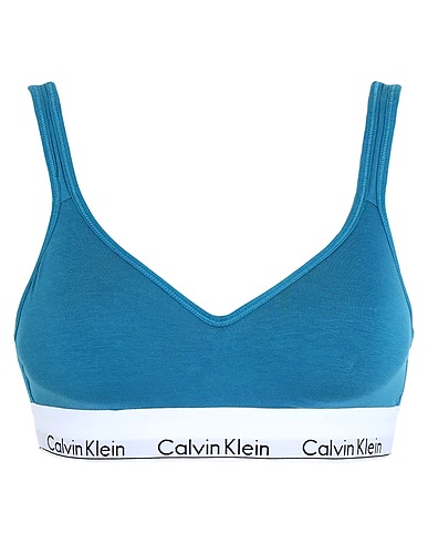 CALVIN KLEIN UNDERWEAR Bra LIFT BRALETTE
 Turquoise 53% Cotton, 35% Modal, 12% Elastane