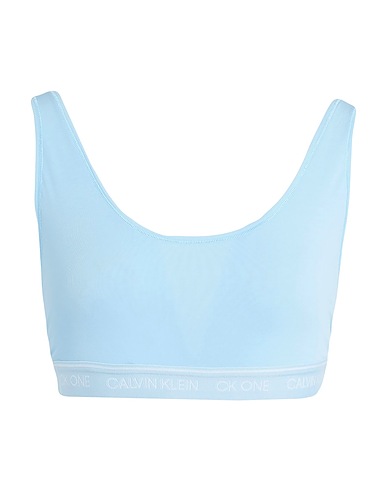 CK ONE Bra UNLINED BRALETTE

 Sky blue 89% Recycled polyester, 11% Elastane