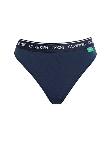 CK ONE Slip HIGH LEG TANGA
 Nachtblau 89% Recyceltes Polyester, 11% Recyceltes Elastan