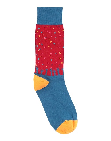 JIMMY LION Calze e Calzini Rosso 70% Cotone, 28% Poliammide, 2% Elastan
