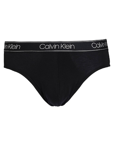 CALVIN KLEIN UNDERWEAR Brief CONTOUR POUCH BRIEF Black 53% Cotton, 35% Modal, 12% Elastane