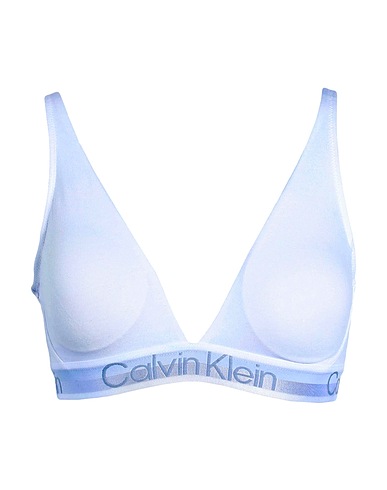 CALVIN KLEIN UNDERWEAR Bra LIGHT LINED TRIANGLE BRA White 55% Cotton, 36% Polyester, 9% Elastane