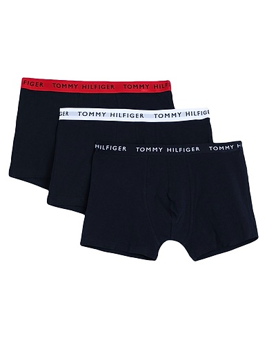 TOMMY HILFIGER Boxer 3P TRUNK WB	 Midnight blue 95% Cotton, 5% Elastane