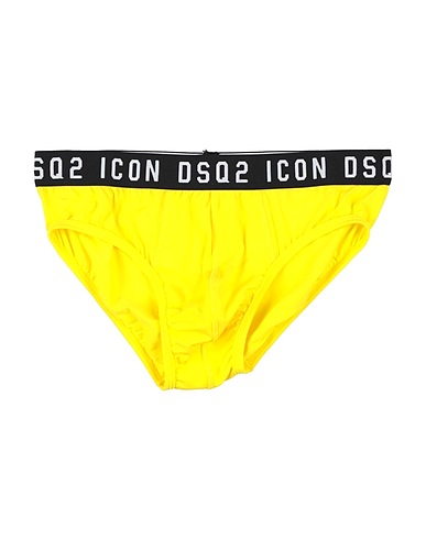 DSQUARED2 Brief Yellow 89% Cotton, 11% Elastane