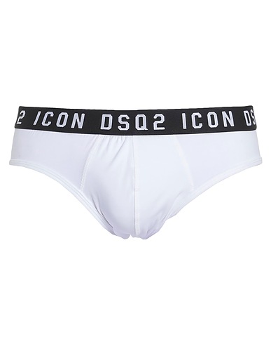DSQUARED2 Brief White 89% Cotton, 11% Elastane