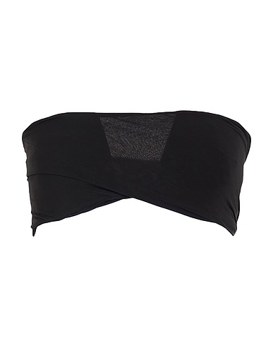RICK OWENS Top Black 92% Cupro, 8% Elastane