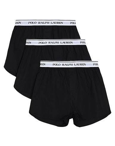 POLO RALPH LAUREN Boxer Black 97% Cotton, 3% Elastane