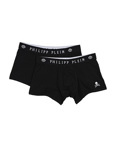 PHILIPP PLEIN Boxer Black 95% Cotton, 5% Elastane
