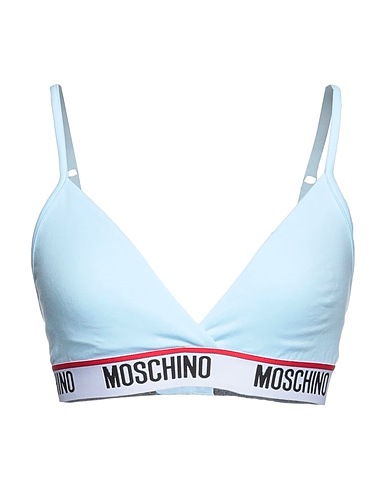 MOSCHINO Reggiseno Celeste 95% Cotone, 5% Elastan