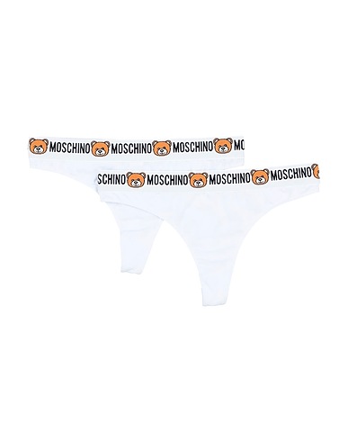 MOSCHINO Brief White 92% Cotton, 8% Elastane