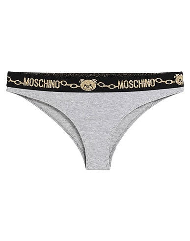 MOSCHINO Slip Grigio chiaro 92% Cotone, 8% Elastan