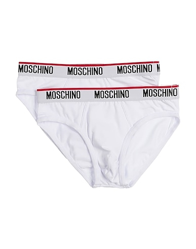 MOSCHINO Slip Weiß 95% Baumwolle, 5% Elastan
