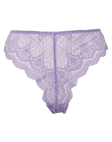 8 by YOOX Brief LACE BRAZILIAN BRIEF Lilac 87% Polyamide, 13% Elastane