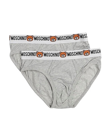 MOSCHINO Brief Light grey 95% Cotton, 5% Elastane