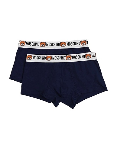 MOSCHINO Boxer Blue 95% Cotton, 5% Elastane