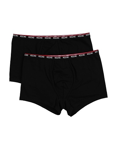 MOSCHINO Boxer Nero 94% Cotone, 6% Elastan