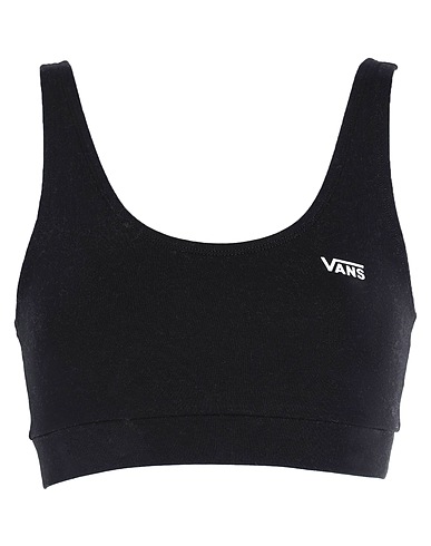 VANS Top WM FLYING V BRALETTE
 Nero 92% Cotone, 8% Elastan