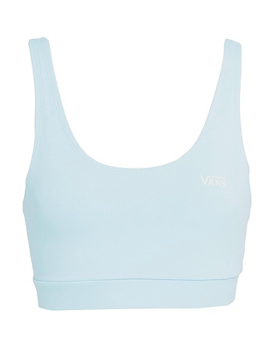 VANS Top WM FLYING V BRALETTE
 Celeste 92% Cotone, 8% Elastan