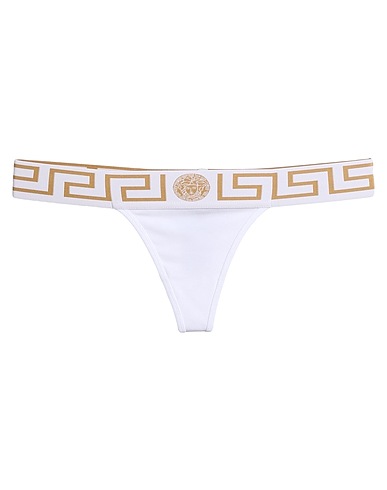VERSACE Slip Weiß 94% Baumwolle, 6% Elastan