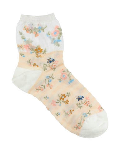 ALTO Milano Calze e Calzini Beige 70% Cotone, 18% Poliammide, 10% Poliestere, 2% Elastan