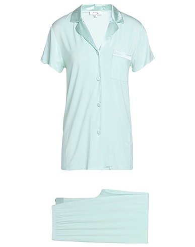 VIVIS Sleepwear Light green 90% Viscose, 5% Silk, 5% Elastane