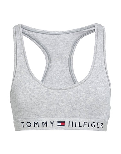 TOMMY HILFIGER Reggiseno BRALETTE
 Grigio 91% Cotone organico, 9% Elastan