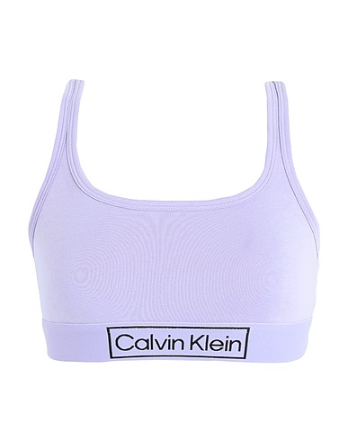 CALVIN KLEIN UNDERWEAR Bra Lilac 90% Cotton, 10% Elastane