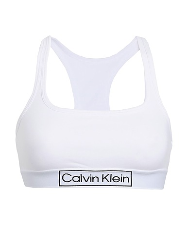 CALVIN KLEIN UNDERWEAR Bra White 90% Cotton, 10% Elastane