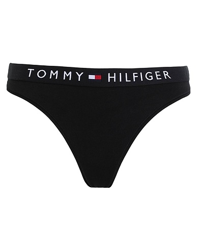 TOMMY HILFIGER Brief THONG
 Black 91% Organic cotton, 9% Elastane