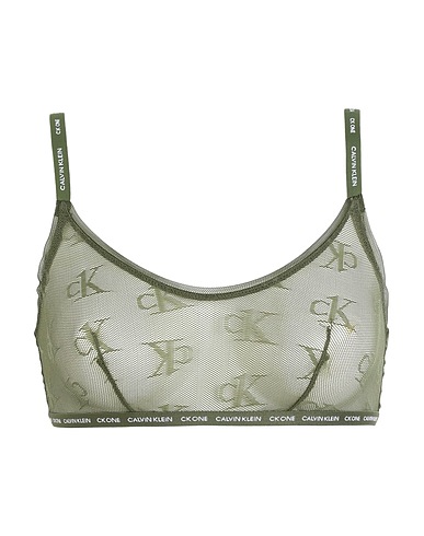 CK ONE Reggiseno Verde militare 71% Poliammide, 29% Elastan