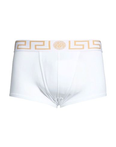 VERSACE Boxer White 94% Cotton, 6% Elastane, Polyester, Polyamide