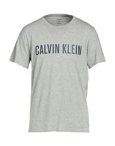 CALVIN KLEIN UNDERWEAR T-shirt intima Grigio chiaro 100% Cotone