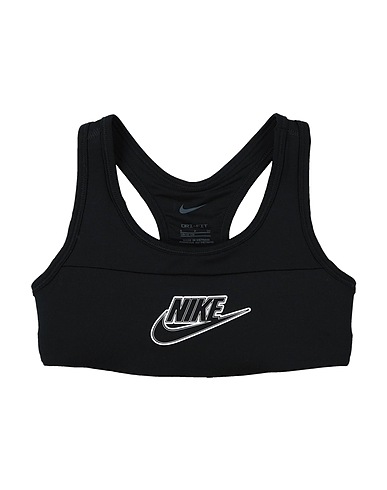 NIKE Reggiseno G NK DF SWSH BRA FUTURA Nero 88% Poliestere, 12% Elastan