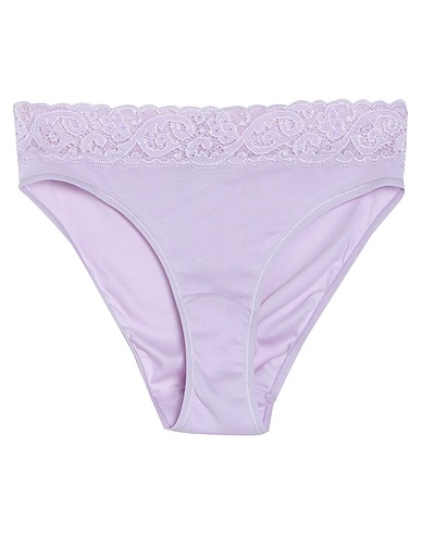 HANRO Slip Lila 100% Baumwolle, Polyamid, Elastan