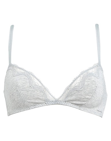 CALVIN KLEIN UNDERWEAR Reggiseno Grigio 53% Cotone, 35% Modal, 12% Elastan