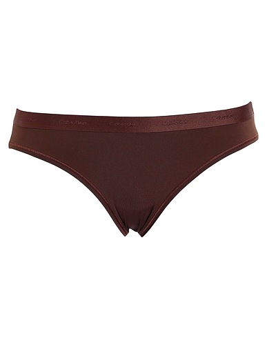 CALVIN KLEIN UNDERWEAR Slip Marrone 81% Nylon, 19% Elastan