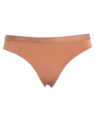 CALVIN KLEIN UNDERWEAR Brief Camel 81% Nylon, 19% Elastane