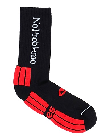 ARIES Short socks Black 80% Cotton, 18% Polyamide, 2% Elastane