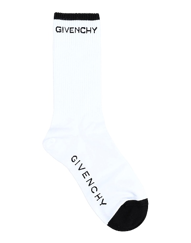 GIVENCHY Колготки и носки Белый 75% Хлопок, 23% Полиамид, 2% Эластан