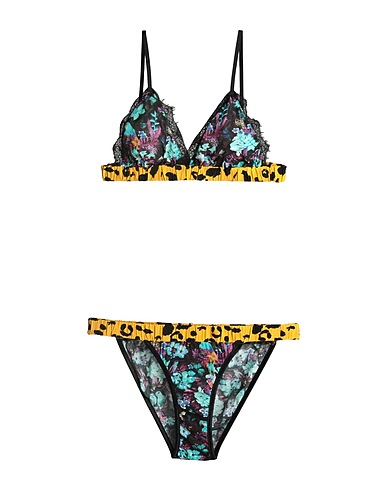 NGHTBRD Set Schwarz 100% Viskose