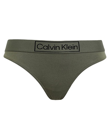 CALVIN KLEIN UNDERWEAR Brief Military green 90% Cotton, 10% Elastane