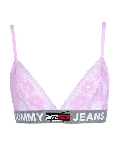 TOMMY JEANS Reggiseno Lilla 93% Poliammide, 7% Elastan