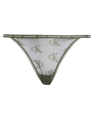 CK ONE Brief Military green 71% Nylon, 29% Elastane