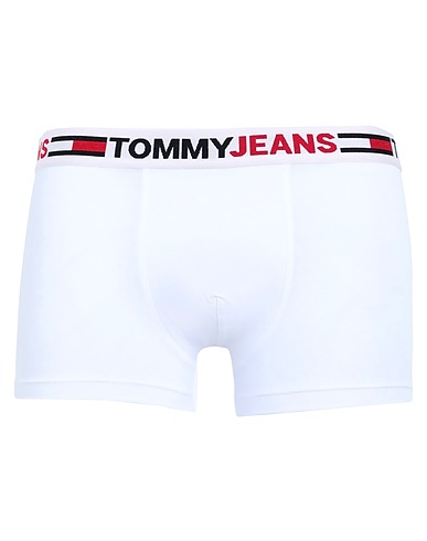 TOMMY JEANS Boxer Bianco 90% Cotone, 10% Elastan
