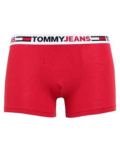 TOMMY JEANS Boxer Rosso 90% Cotone, 10% Elastan
