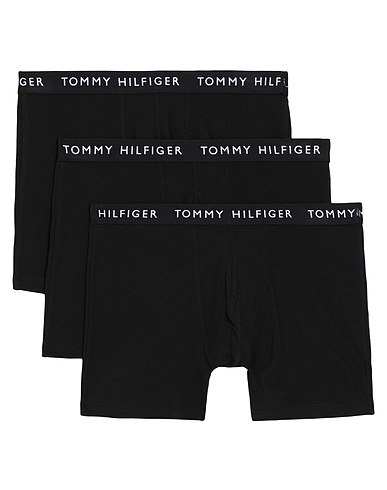 TOMMY HILFIGER Boxer Black 95% Recycled cotton, 5% Elastane