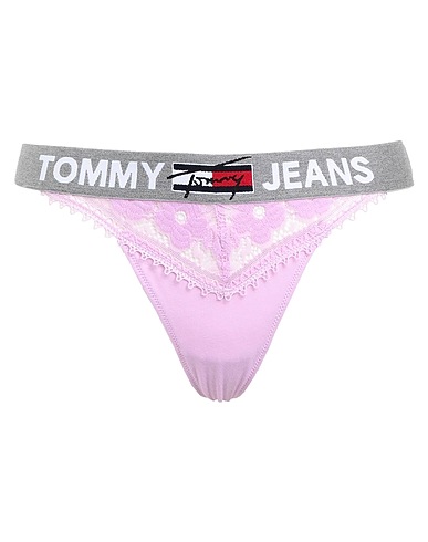 TOMMY JEANS Slip TANGA
 Malva 90% Cotone, 10% Elastan